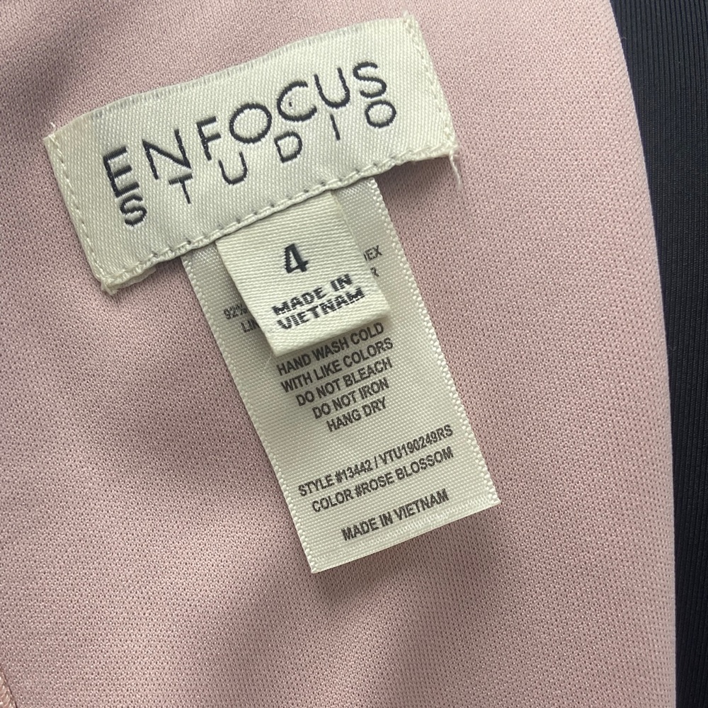 Enfocus Studio Soft Pink Midi Dress - Picture 6 of 7